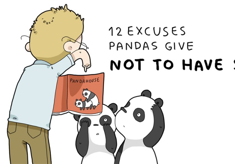 12 Excuses Pandas Give Not To Have Sex