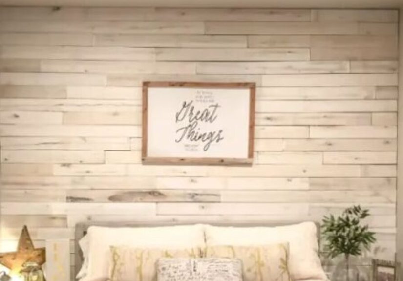 Do It Yourself Wood Wall Tutorial