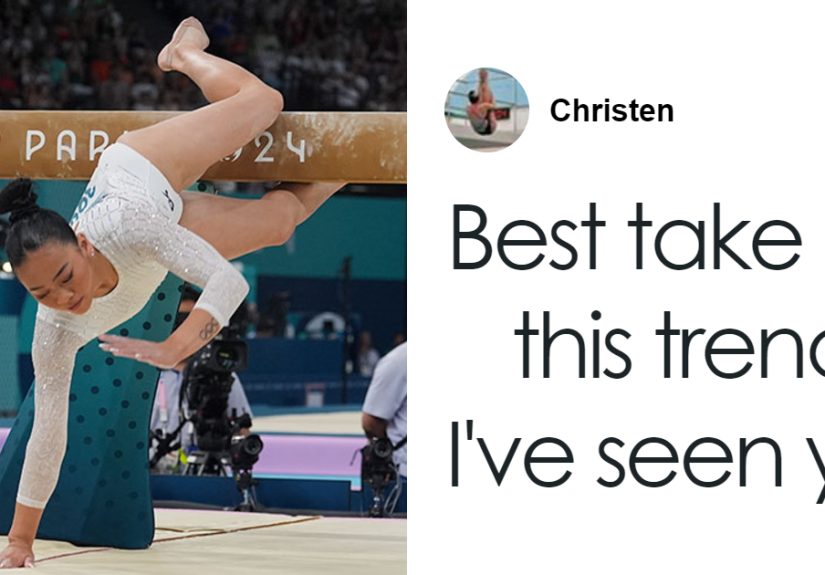 Suni Lee Wins Viral Olympic Trend By Making Fun Of Her Fall During Balance Beam Final
