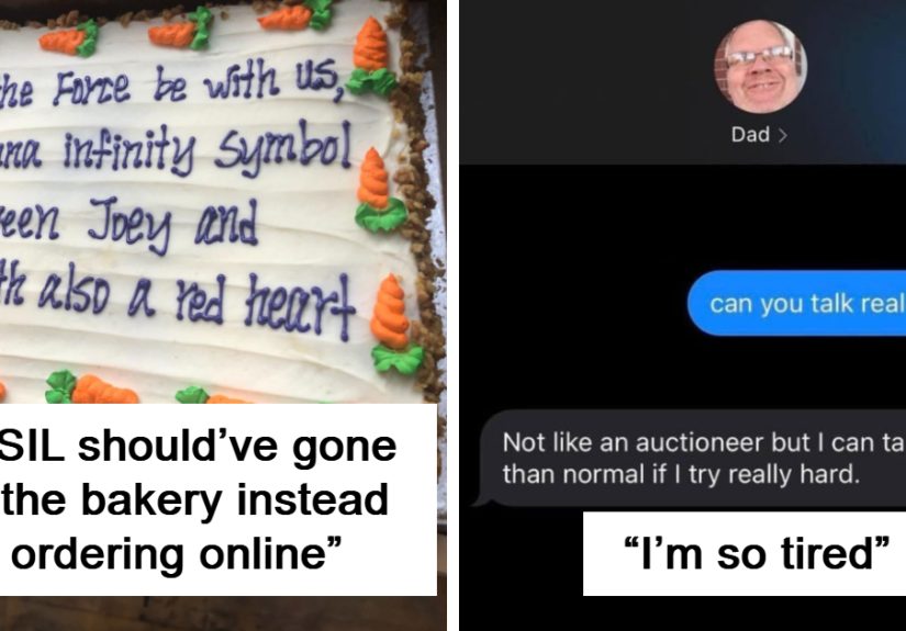 50 Unhinged Pics Of People Doing Exactly What They Were Asked To Do