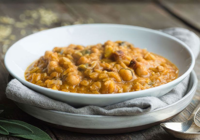 Autumn Stew with Pumpkin and Chickpeas