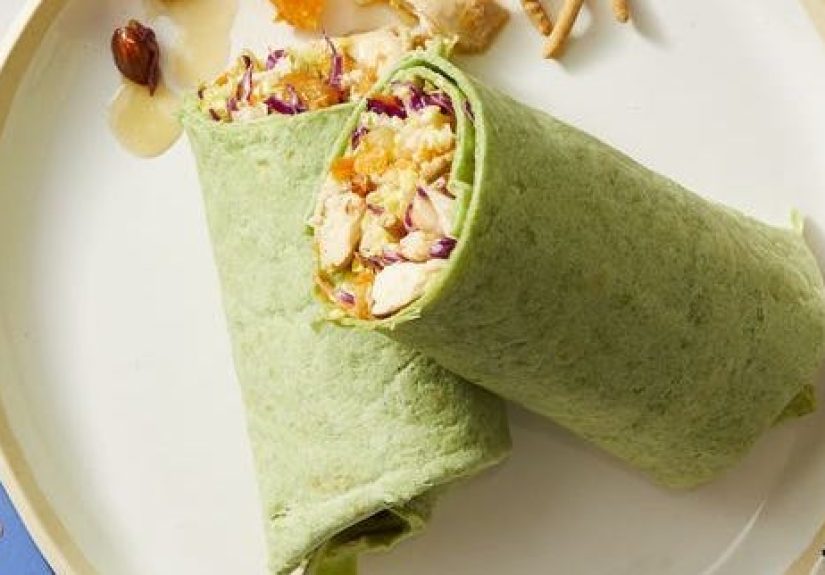 Best Chinese Chicken Salad Wraps Recipe  How to Make Chinese Chicken Salad Wraps