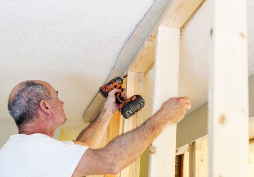 Drilling Holes: Notching and Boring Holes in Wood Studs (DIY)