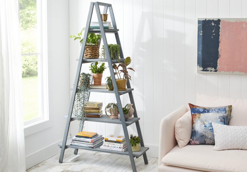 How to Build an A-Frame Ladder Shelf for Stylish DIY Storage