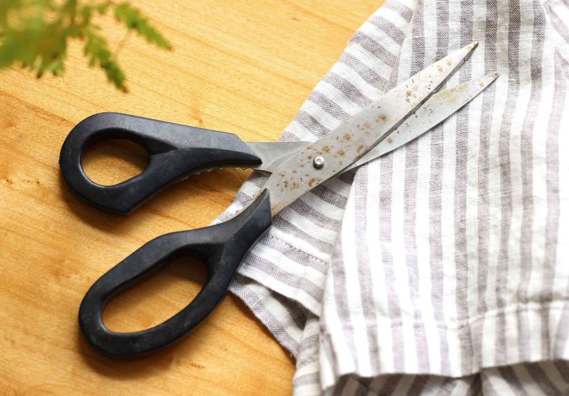 How to Clean Sticky or Rusty Scissors in No Time