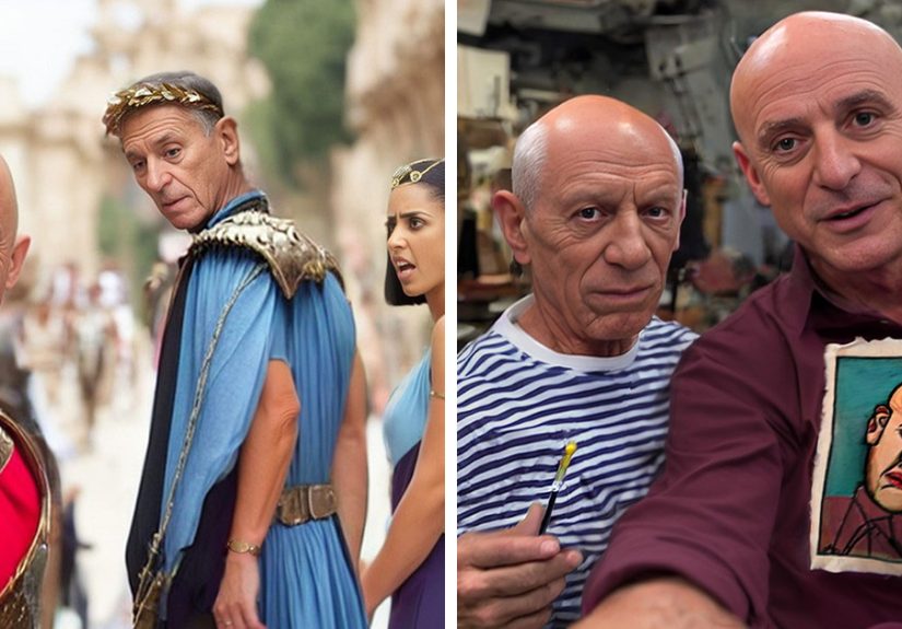 Meet Stelfie, A Mysterious Time Traveler Who Captured 28 Hilarious Selfies With Historical Figures