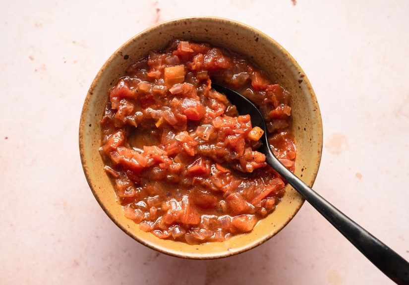 Quick Tomato Chutney Recipe