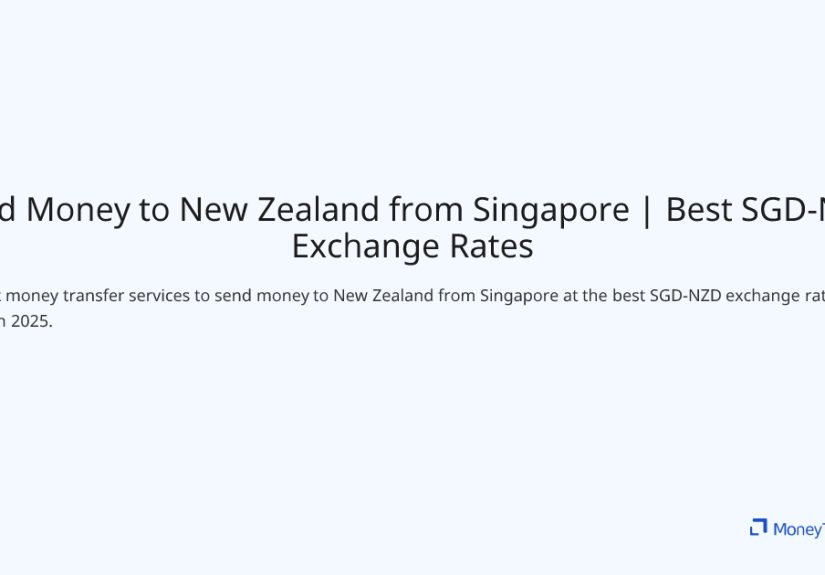 Send Money to New Zealand from Singapore
