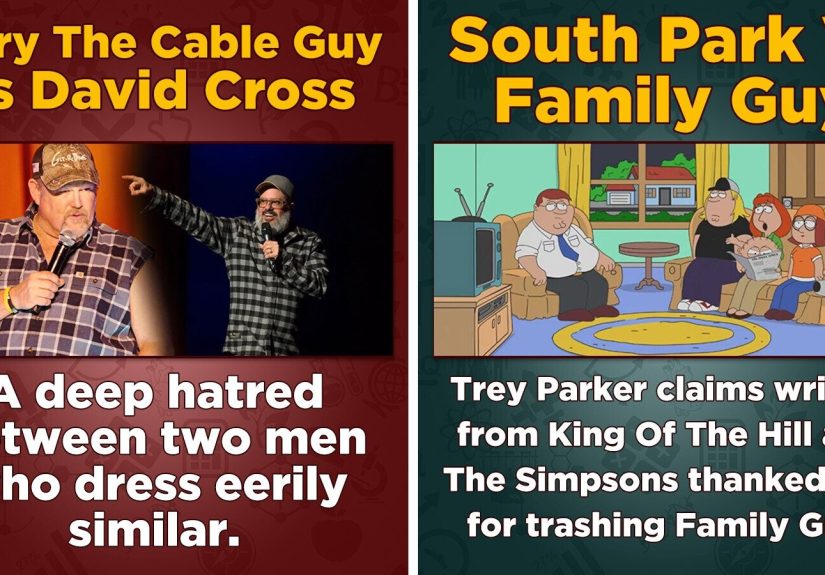 South Park Vs Family Guy And 12 Other Comedy Feuds