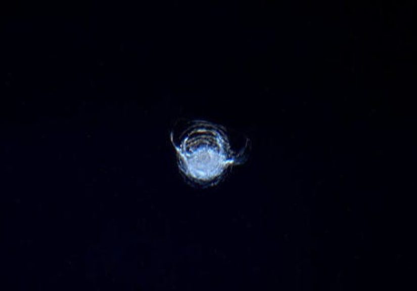 The ISS Got a Little Ding in Its Windshield