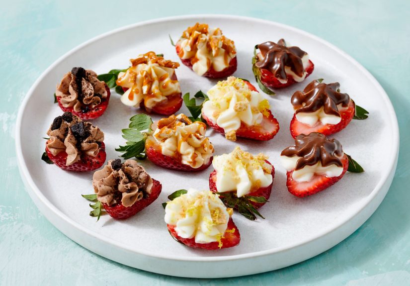 The Most Delightful Deviled Strawberries You’ll Ever Eat