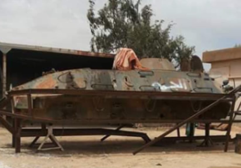 This Armored Personnel Carrier Is Getting Made Over Into a Boat