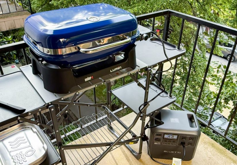 Weber Lumin Electric Grill and Bluetti Elite 200 V2, Tested and Reviewed
