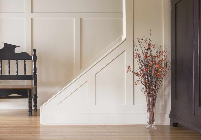 How to Make an Easy DIY Board and Batten Half Wall