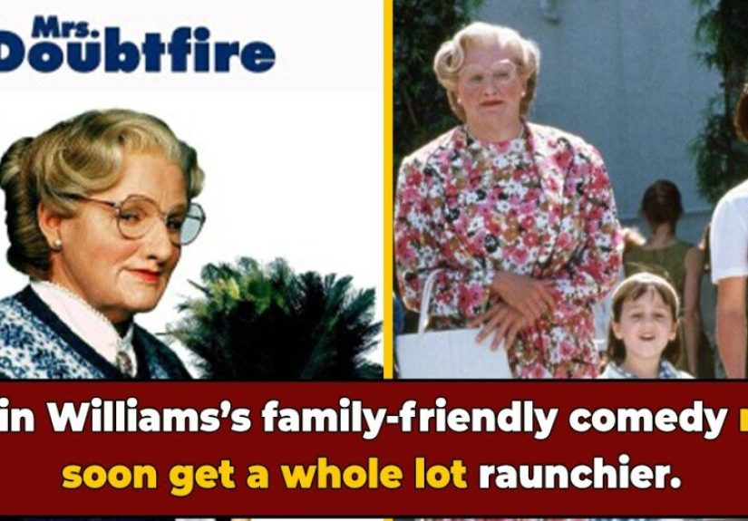 An R-Rated Version of 'Mrs. Doubtfire' Exists Somewhere Thanks To Robin Williams