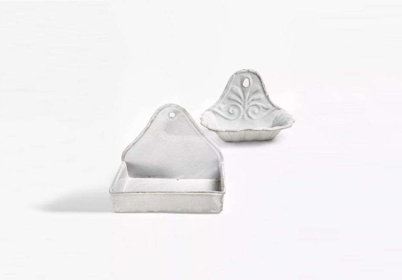 Astier de Villatte Ceramic Wall Soap Dishes