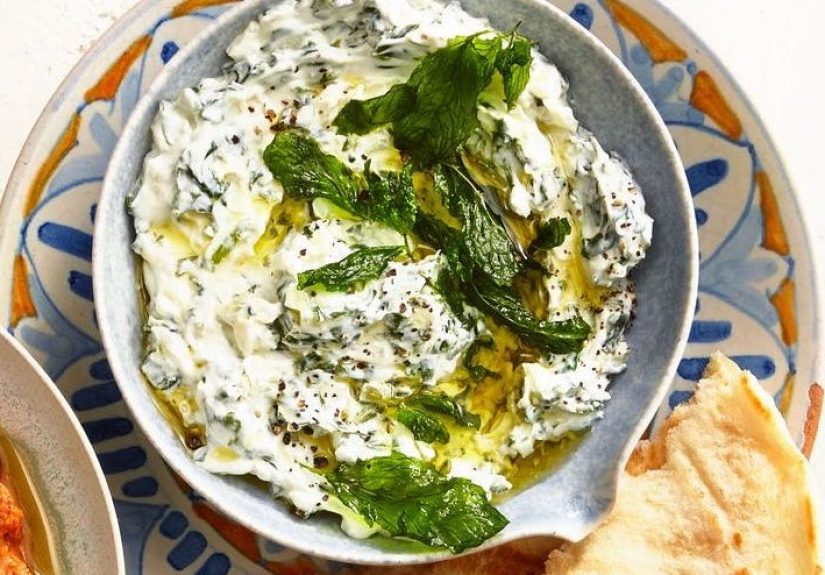 Best Spinach and Yogurt Dip Recipe - How To Make Spinach and Yogurt Dip