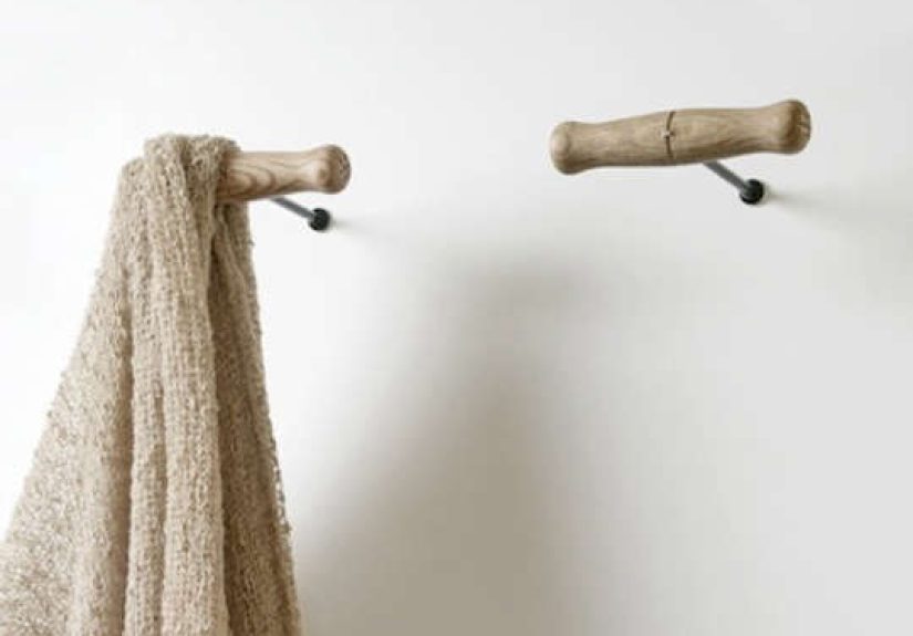 Corkscrew Coat Hooks by Ernest Perera