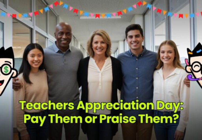 Teachers Appreciation Day: Pay Them or Praise Them? - Dumb Little Man
