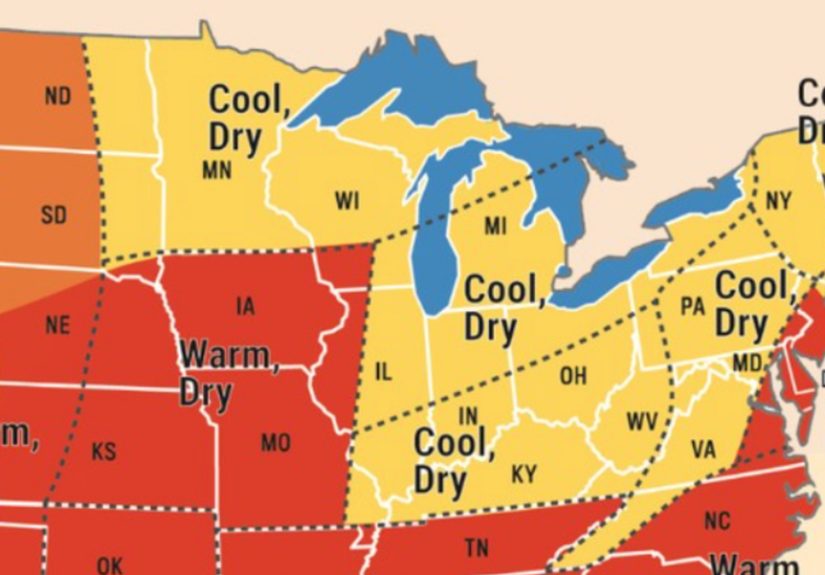 'The Old Farmer's Almanac' Predicted the Forecast for Fall