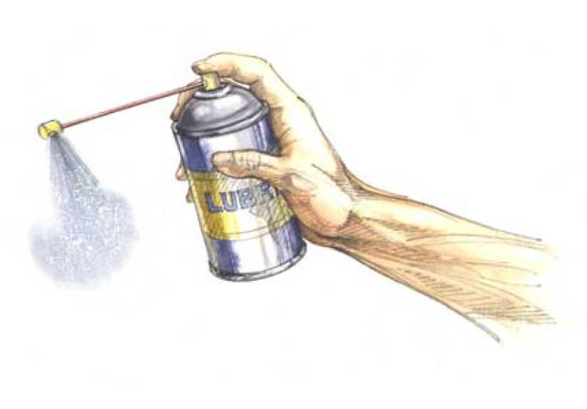 Unclogging Spray Paint Nozzles