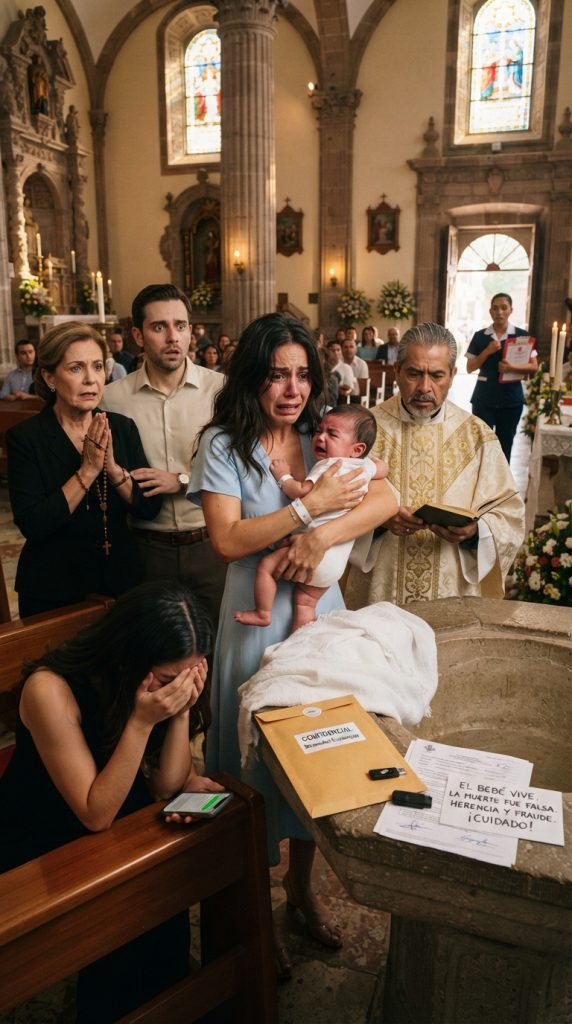 No solté a mi hijo. 1 Church drama stolen baby proof 202607032157