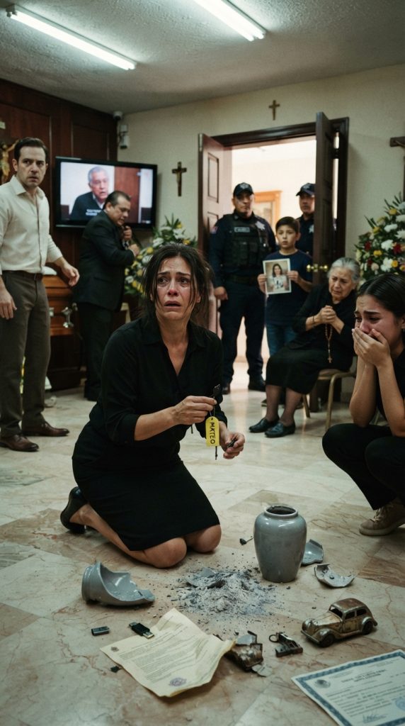 No pude abrazar a Mateo como una 1 Mother kneeling with ashes key 202607032130